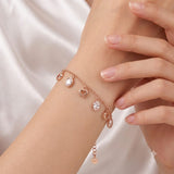 Rosé Amoura Bracelet 🌹✨ (JRG416)