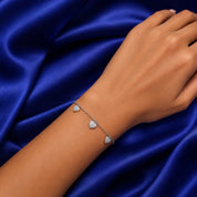 Amour Charm Heart Anklet (BR 0250)