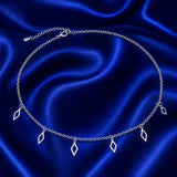 Aurellion Prism Drop Silver Chain