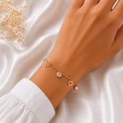 Kokoro 925 Silver Bracelet 💗 (JRG438)