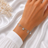 Kokoro 925 Heart Bracelet (JRG417)