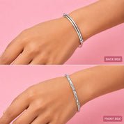 Aurellion Imperial Twist Silver Kada (K225)