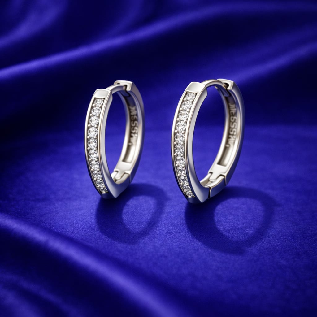 Radiant Crystal Line Bali Earrings (RRj 255-369)
