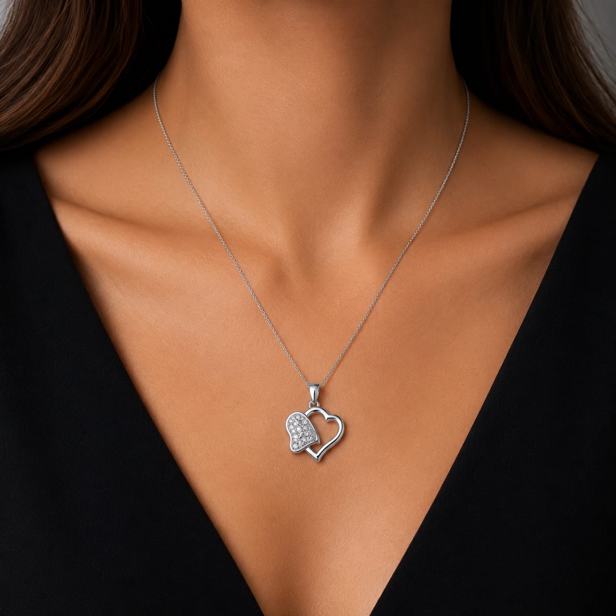 Eternal Love Heart Pendant RRJ0123-316