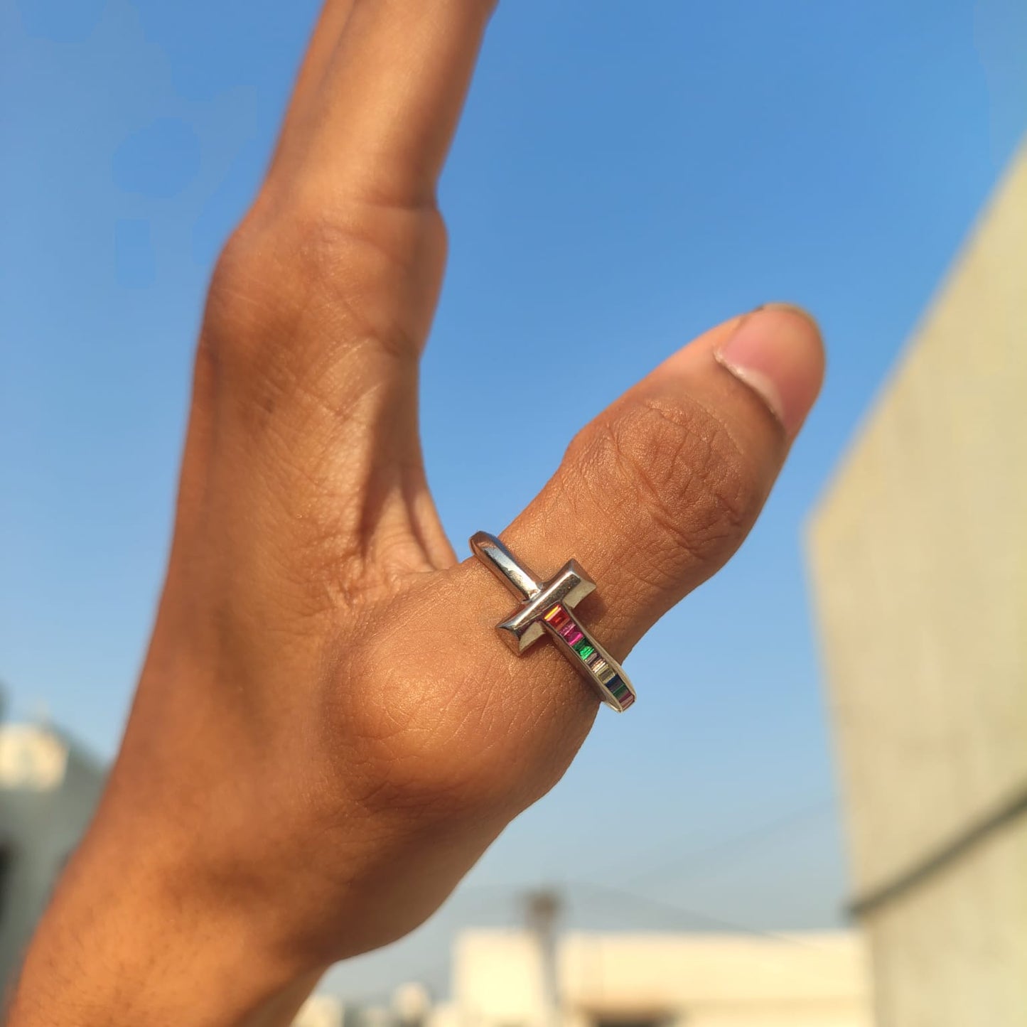 Spectrum Grace Rainbow Ring (0302)