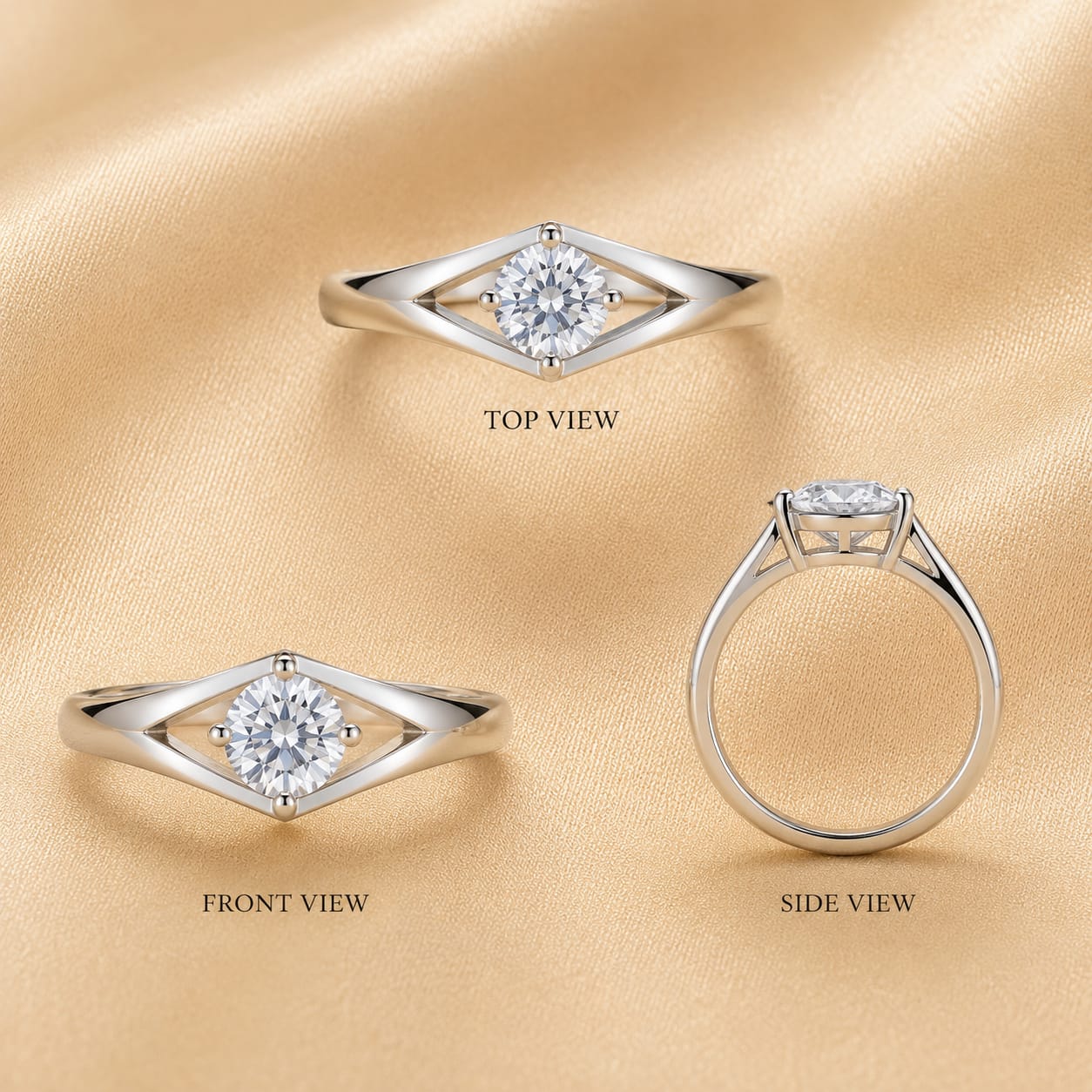 Diamond Vision Solitaire Ring (0185)