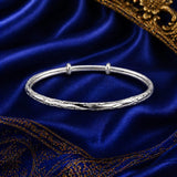 Aurellion Imperial Twist Silver Kada (K225)