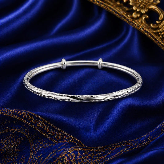 Aurellion Imperial Twist Silver Kada (K225)