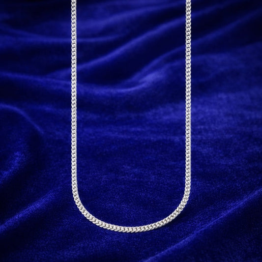 Classic Silver Chain Anklet