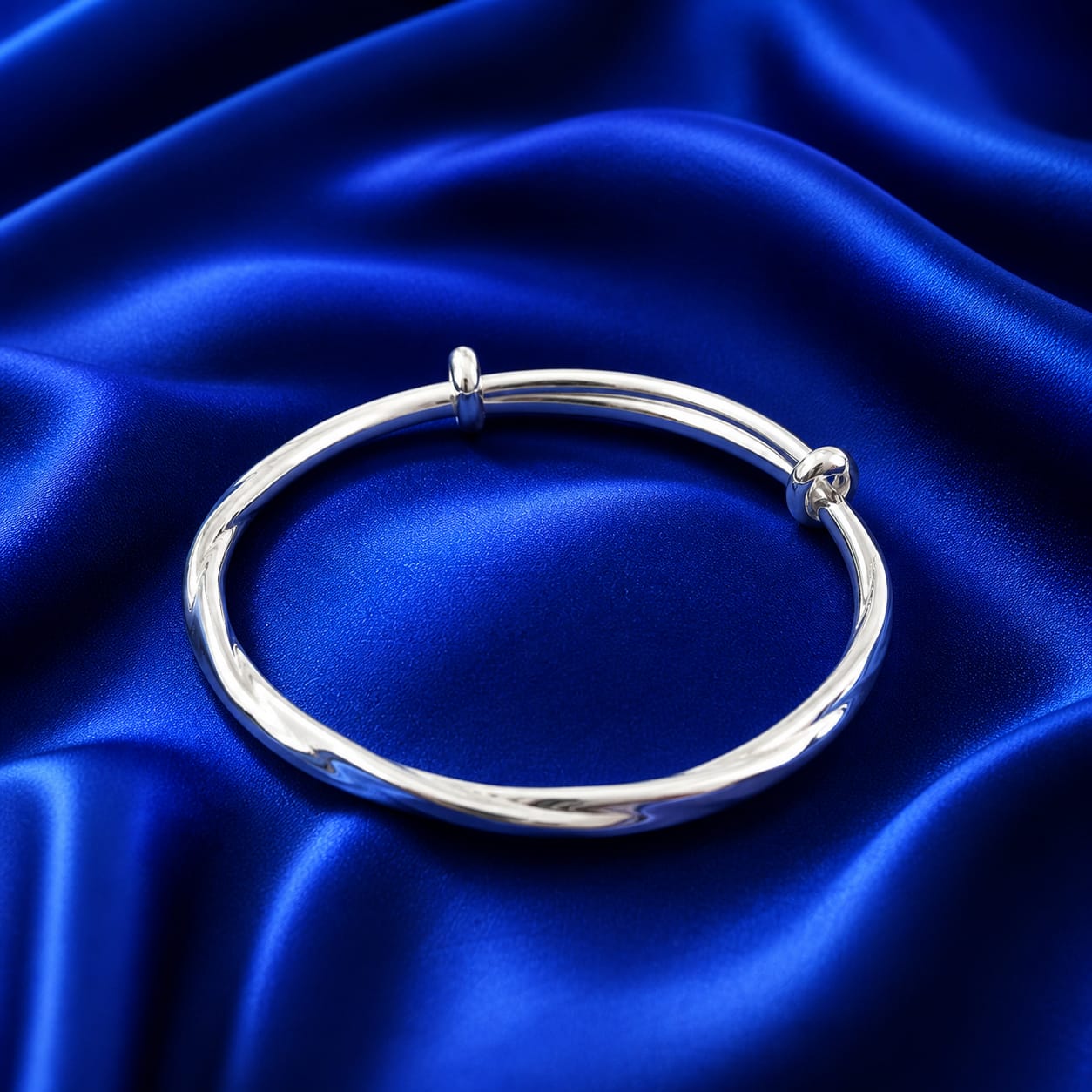 Aurellion Pure Curve Silver Kada (K2229)