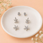 Flora Spark Trio Stud Set (JC176)