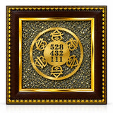 Divine Shree Mahamrityunjaya Mantra Golden Frame