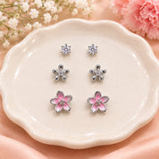 Blossom Trio Stud Set (JC213)