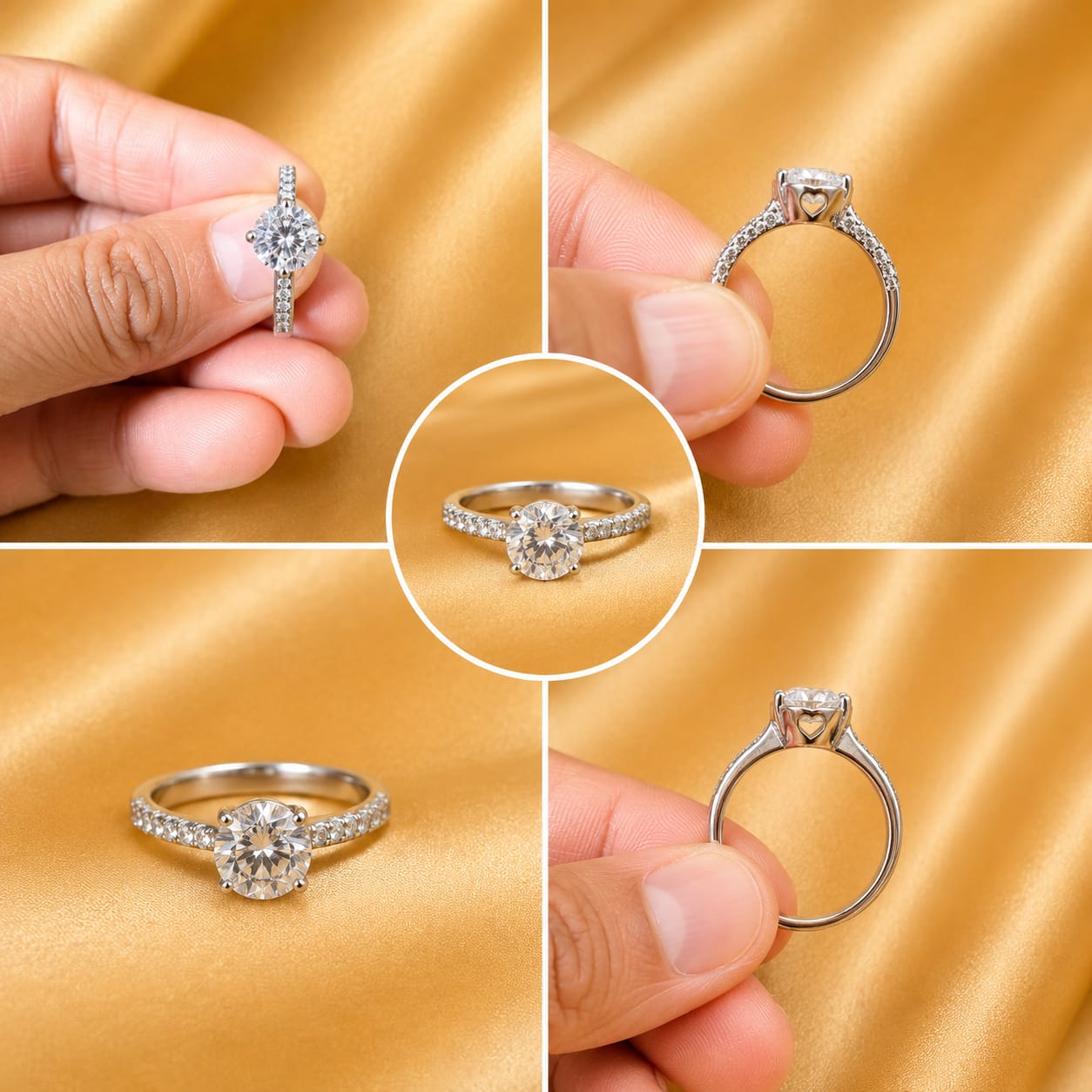 Eterna Crown Solitaire Ring (r 4-0251)