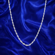 Classic Silver Rope Chain