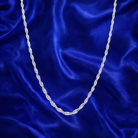 Classic Silver Rope Chain