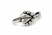 FLORAL BLOOM SILVER NOSE PIN