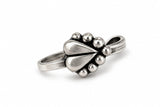 FLORAL BLOOM SILVER NOSE PIN