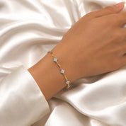 Aurea Wave Bracelet ✨💛 (JB692)