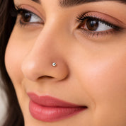 Classic Silver Ball Nose Pin