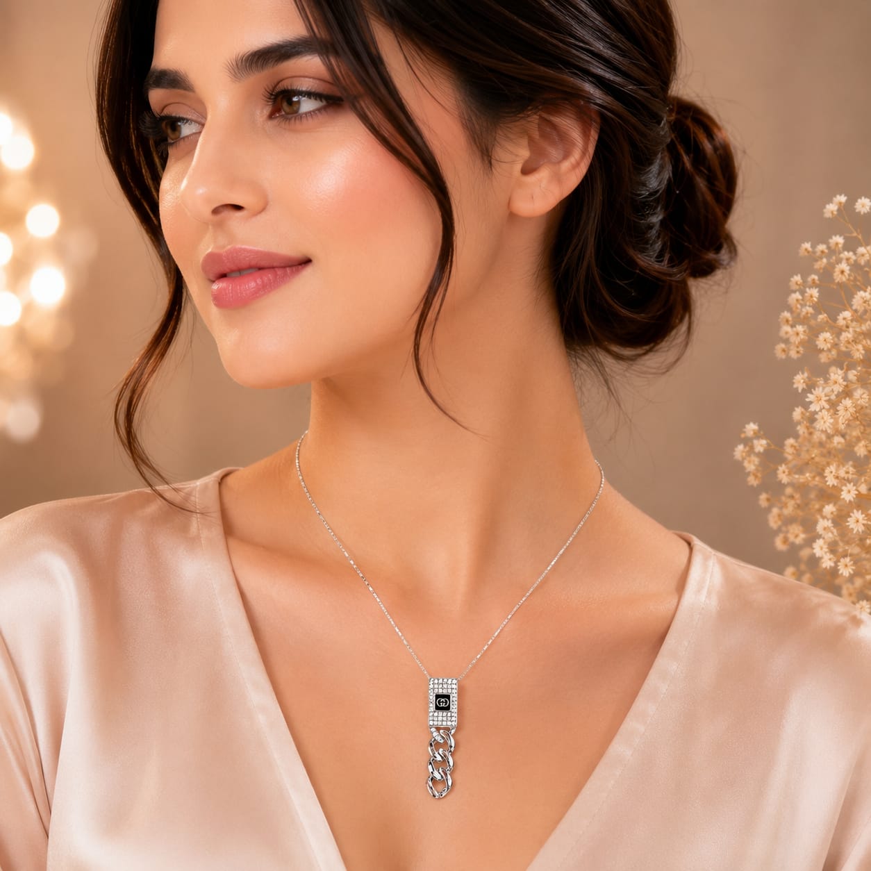 Urban Luxe Chain Pendant (JN0375)