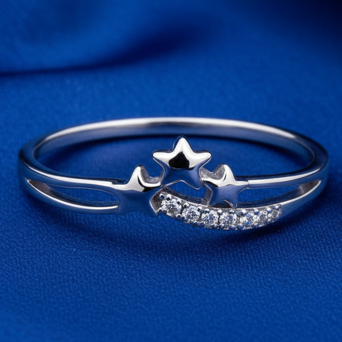 Elegant 925 Sterling Silver Ring for Women- R 628