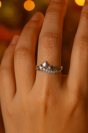 Elegant 925 Sterling Silver Ring for Women- R 147