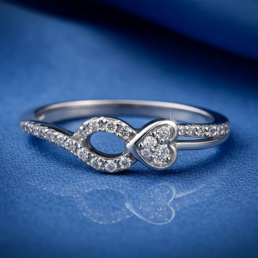 Elegant 925 Sterling Silver Ring for Women - R 627