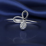 Elegant 925 Sterling Silver Ring for Women R - 113