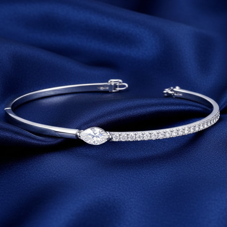 925 Sterling Silver Classic Elegance Bracelet PR414-687