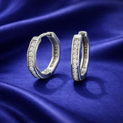 925 Sterling Silver Bali Hoop Earrings for Women & Girls | Classic Elegant Hoop Design | Lightweight Daily Wear Silver Earrings | Stylish Minimal Jewellery RRJ240-371