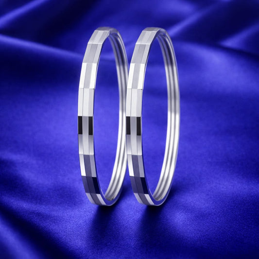 Aurellion Facet Shine Bangles