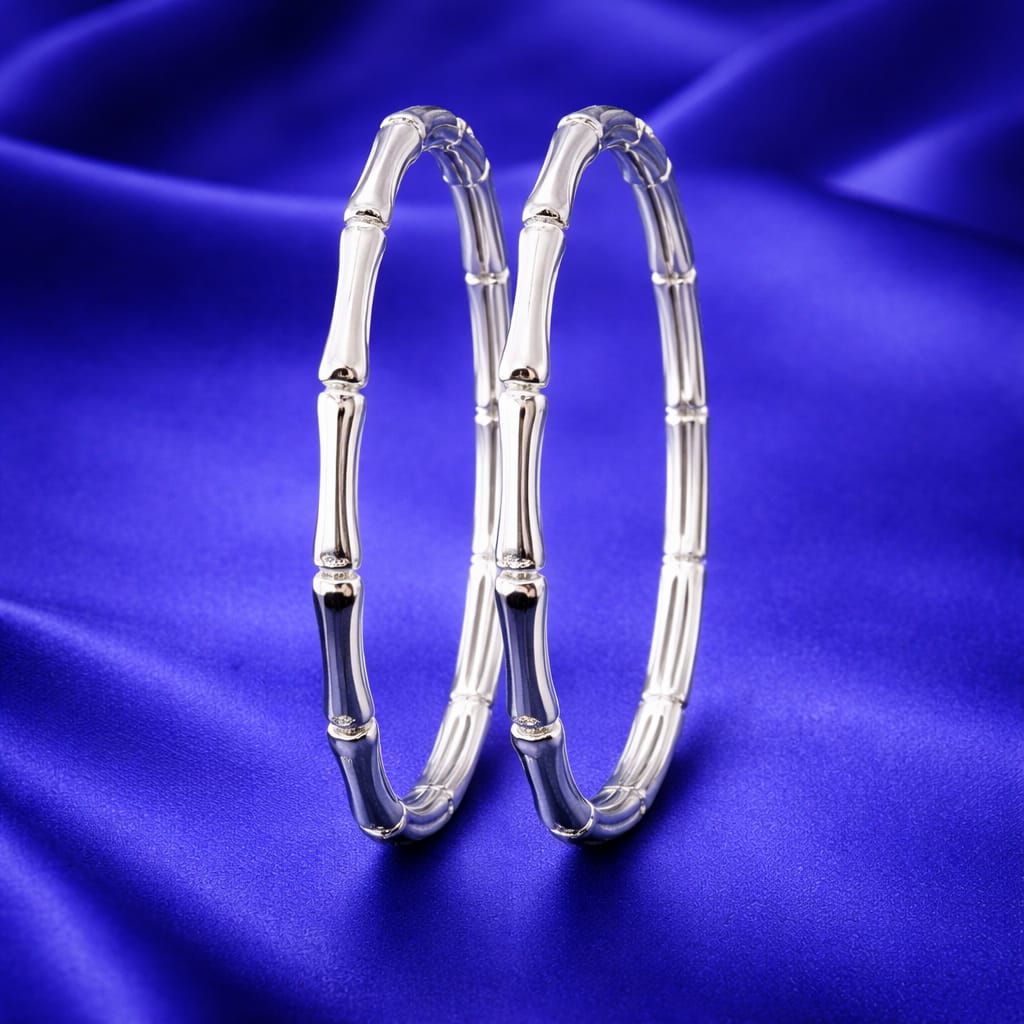 Aurellion Sculpted Bamboo Bangles