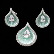 Aurellion Mint Dewdrop Elegance Set