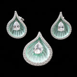 Aurellion Mint Dewdrop Elegance Set