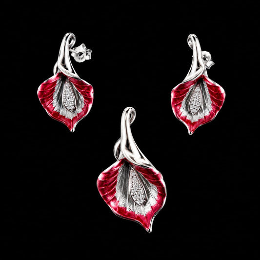 Aurellion Crimson Bloom Elegance Set