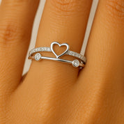 Heartbeat Spark Ring (R 131-6)