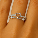 Heartbeat Spark Ring (R 131-6)