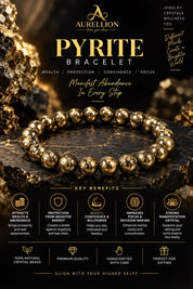 PYRITE GEMSTONE BRACELET FOR MEN & WOMEN