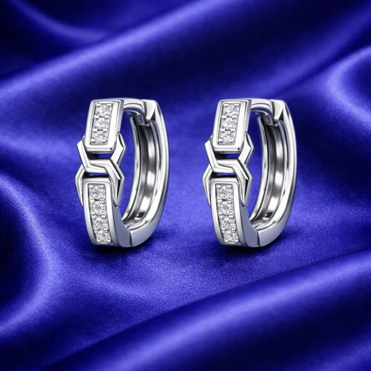 925 Sterling Silver Bali Hoop Earrings for Women | Classic Round Hoops | Lightweight Daily Wear | Hypoallergenic | Elegant Jewellery Gift RRJ0250-380