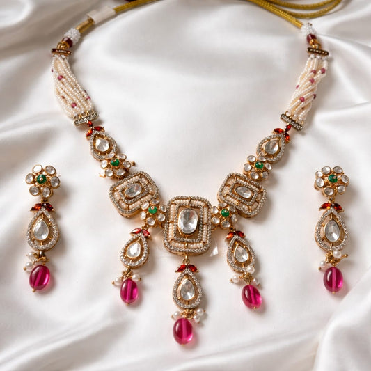 Mughal Era Ruby Polki Bridal Collection