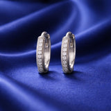 925 Sterling Silver Bali Hoop Earrings for Women | Classic Round Hoops | Lightweight Daily Wear | Hypoallergenic | Elegant Jewellery Gift PR402-224