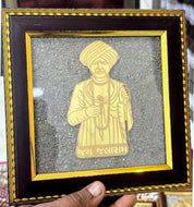 Shirdi Sai Baba Golden Blessings Decorative Frame