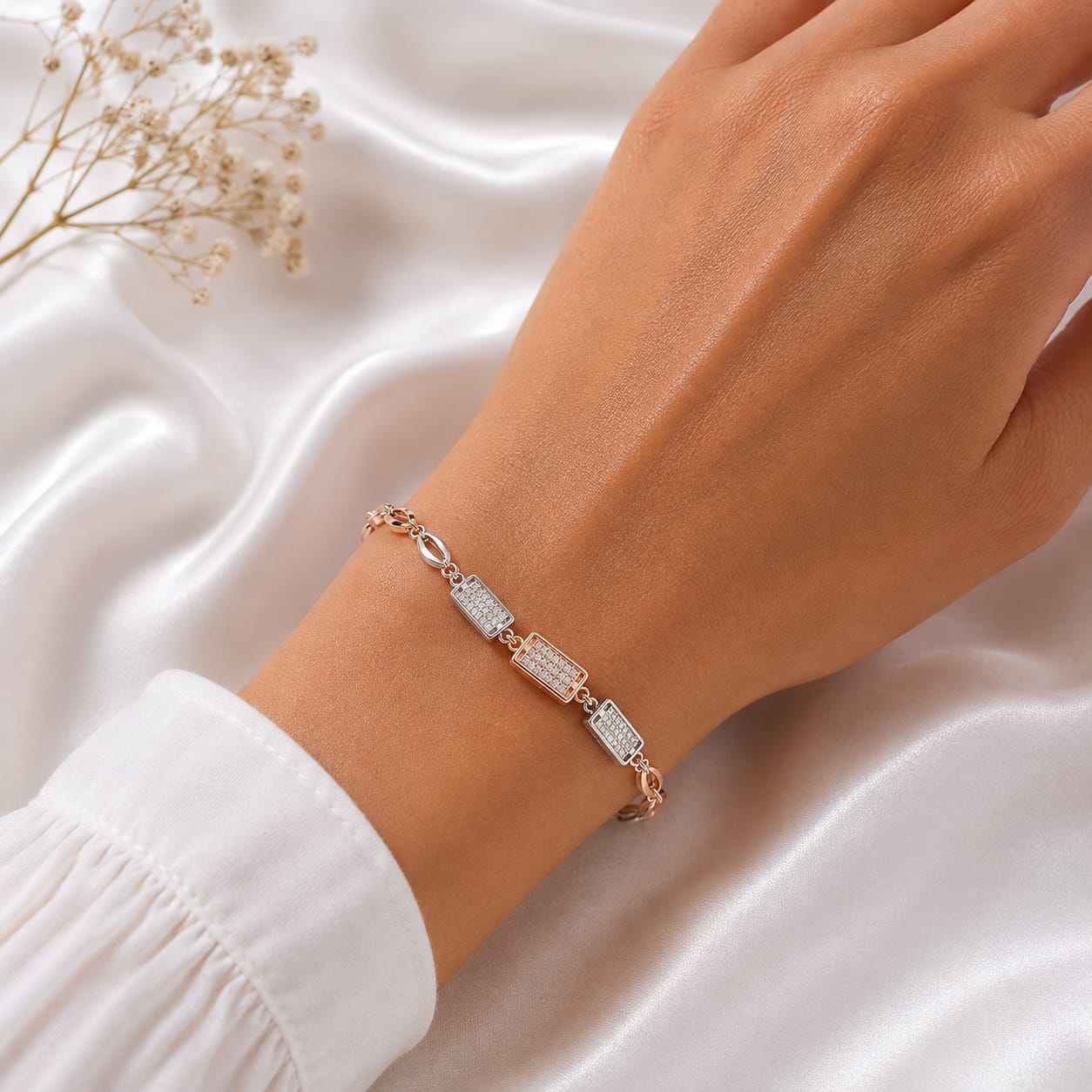 Raiden 925 Silver Bracelet ⚡ (JB652)