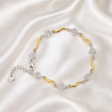 Aurea Wave Bracelet ✨💛 (JB692)
