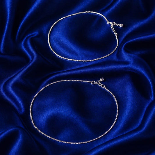 Veloura Twist Anklets (A1-0772)