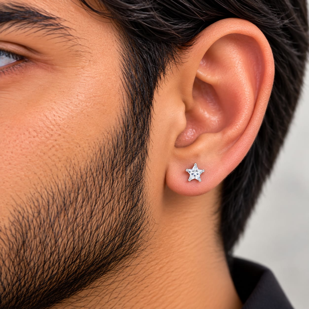 Celestia Star 925 Sterling Silver Stud Earrings