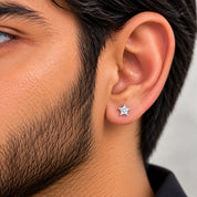 Celestia Star 925 Sterling Silver Stud Earrings