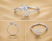 Twin Star Wrap Ring (0105)