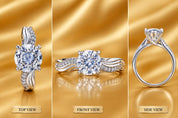 Ocean Whisper Solitaire Ring (0291)